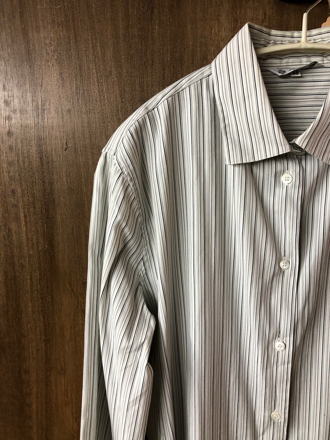 Loro piana 스트라이프 버튼 업 셔츠 48 상품이미지5