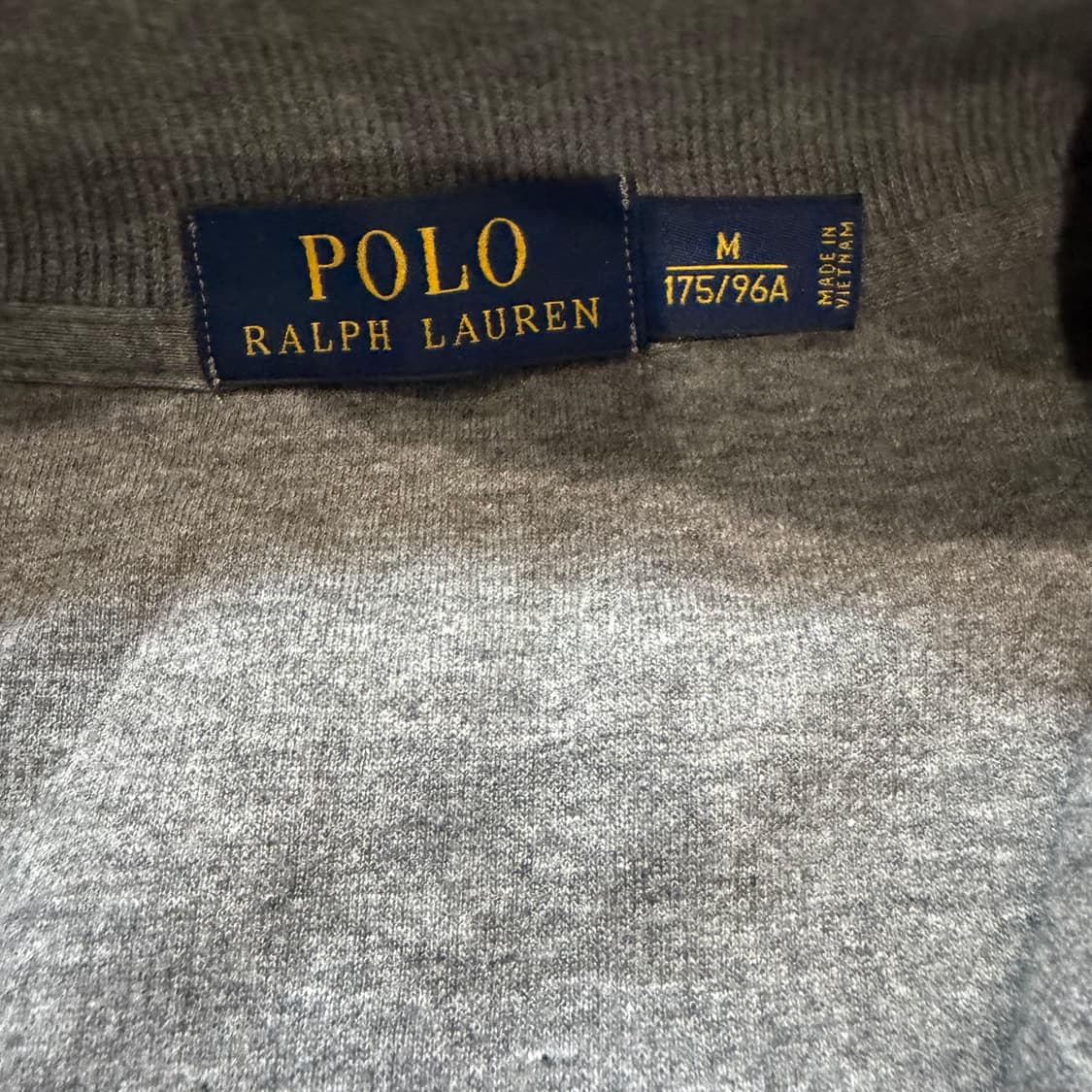 폴로 랄프로렌 진그레이 하프집업 코튼 니트 상품이미지3