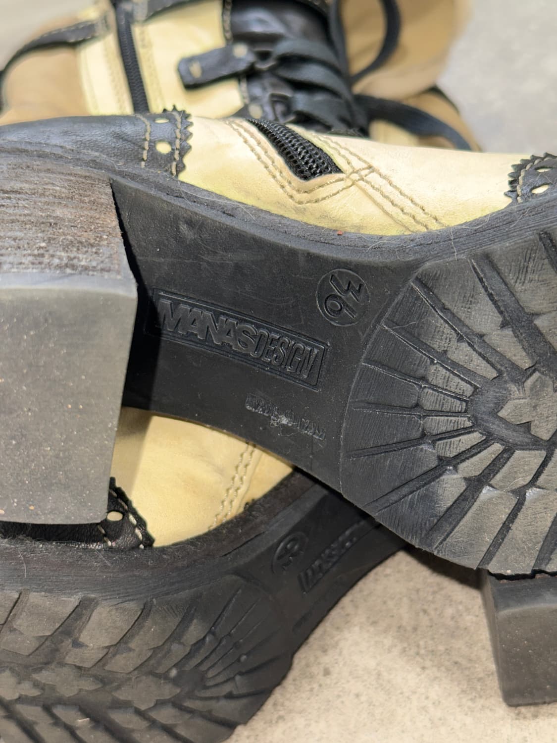 Manas lamb fur walker boots 상품이미지4