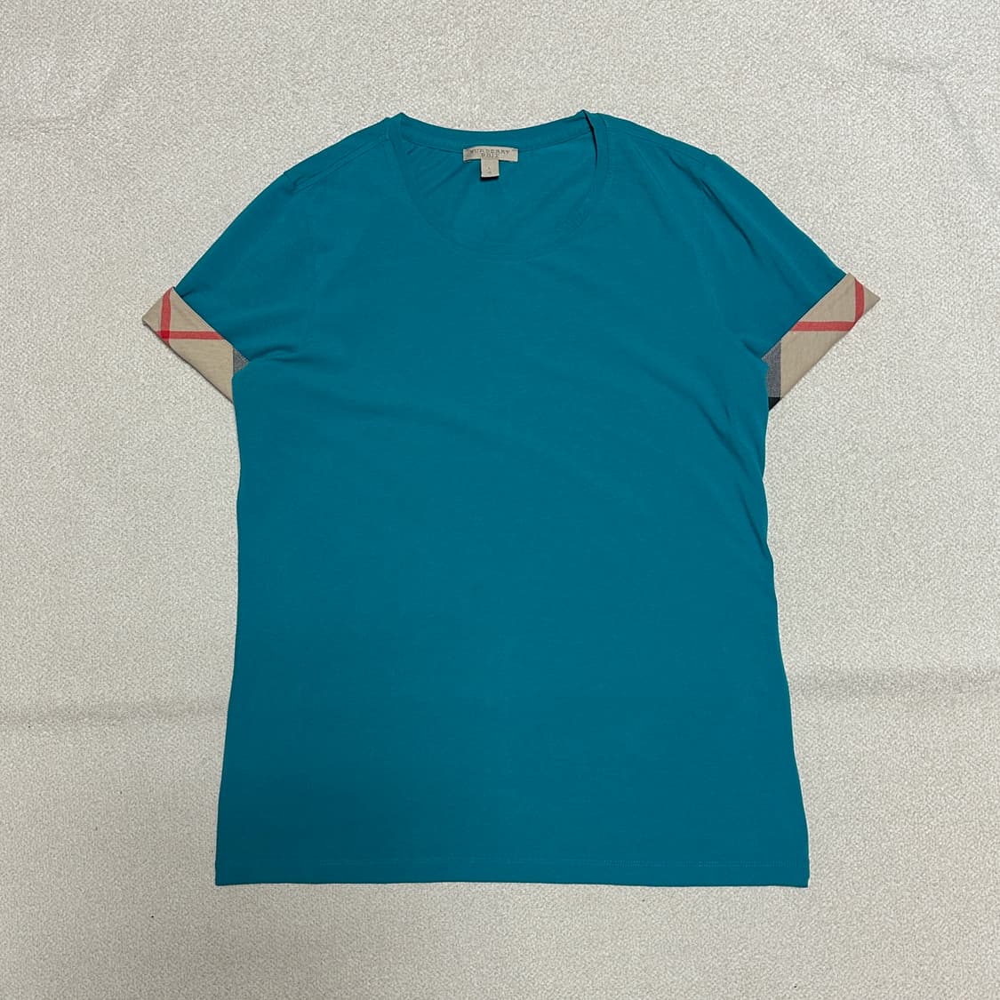 버버리 브릿 노바체크 반팔 티셔츠 상품이미지1