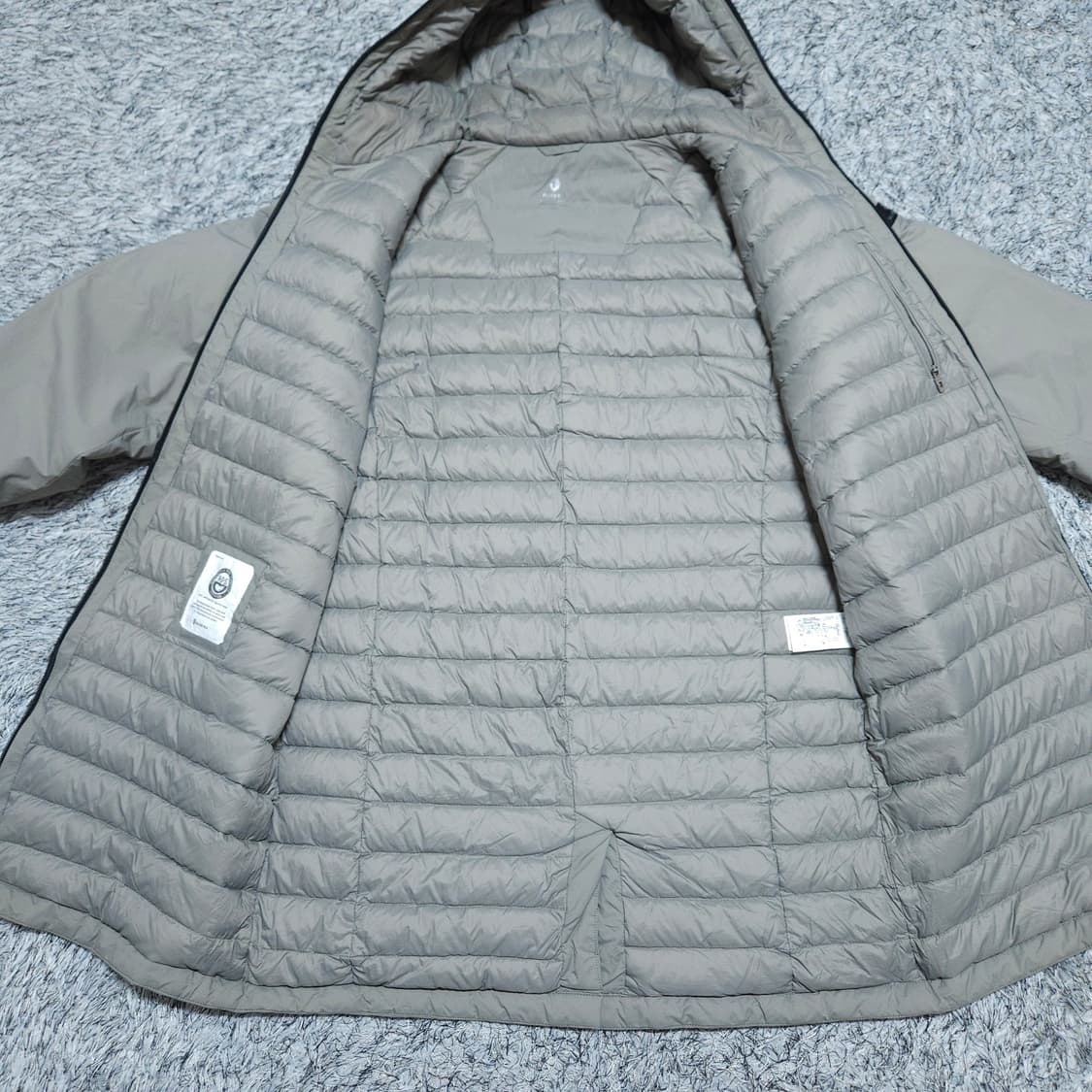 블랙야크)105 남자 구스다운 거위털미드패딩 / 왕눈이샵 상품이미지8