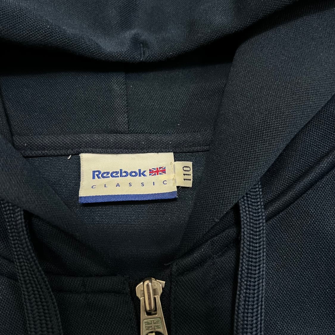 리복 클래식 잉글랜드 영국 국기 자수 후드집업 [네이비] 2XL/110 상품이미지6