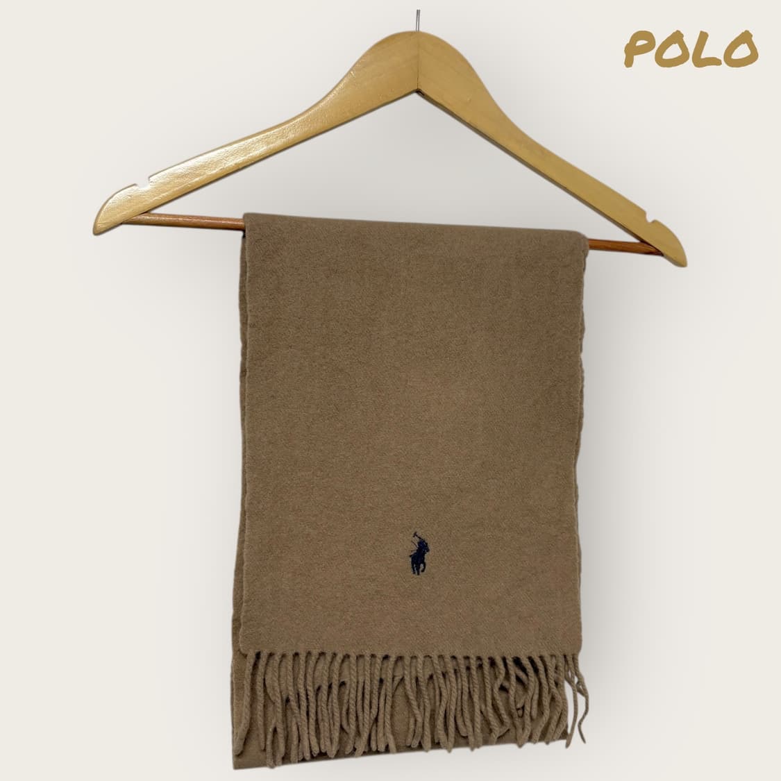 폴로 랄프로렌 브라운 머플러 목도리 상품이미지1