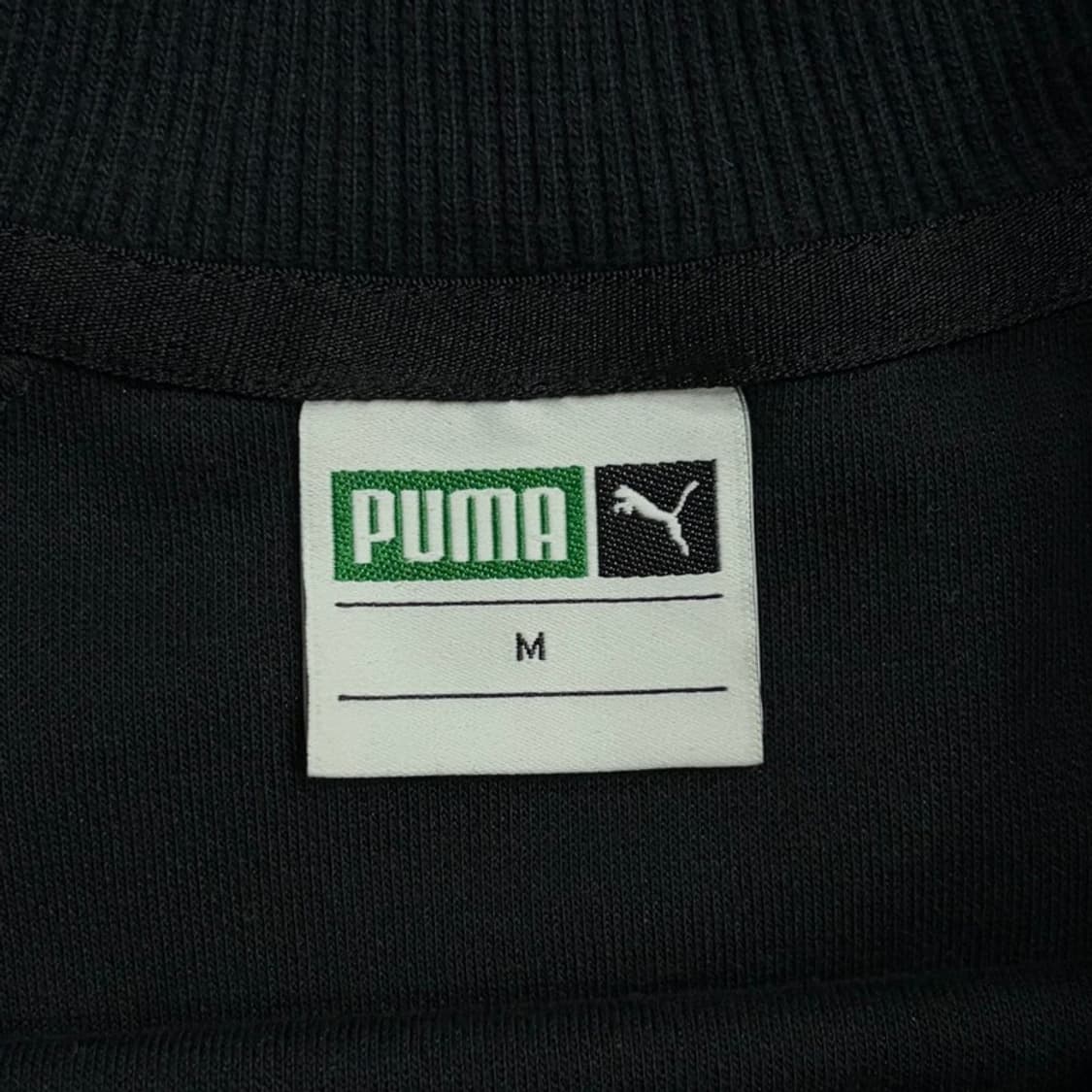 푸마 로고 배색 크롭맨투맨 v1728 상품이미지5