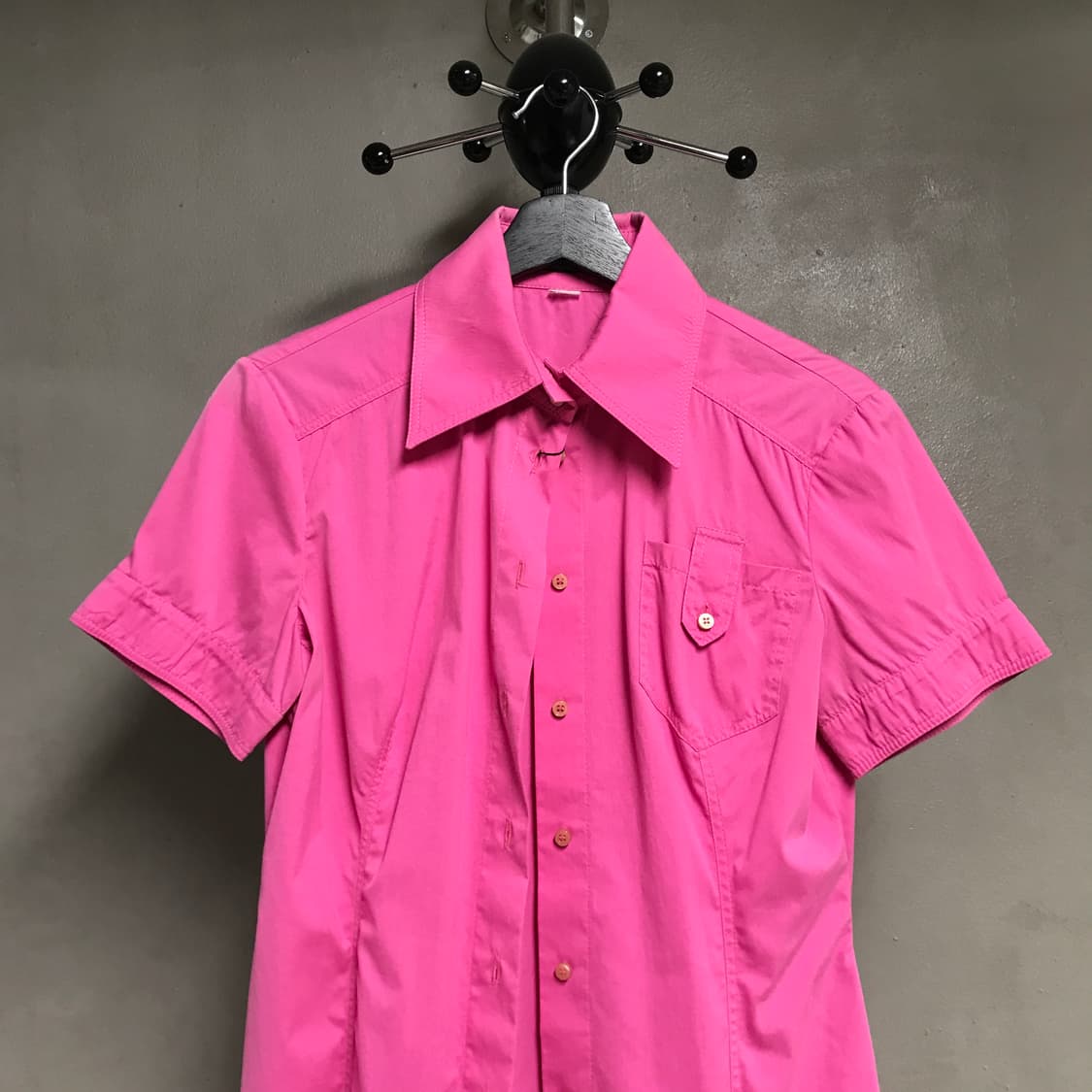 베르사체 핑크 반팔 셔츠 42(W) 상품이미지2