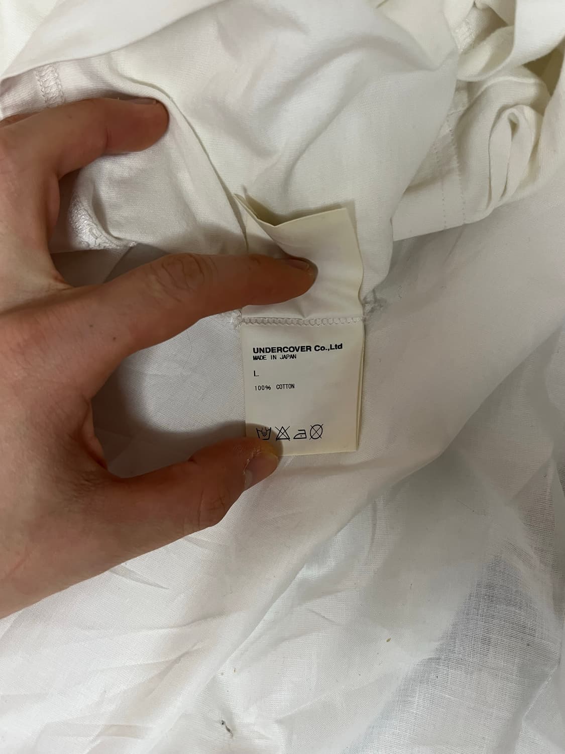 언더커버 베어 그래픽 티셔츠 상품이미지5