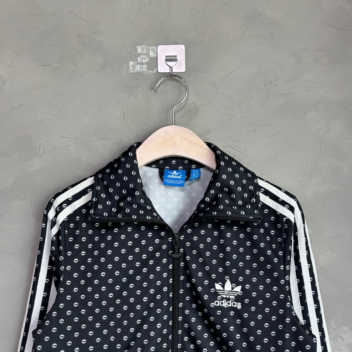 아디다스 파어이버드 백로고 져지 트랙탑 립 패턴 상품이미지2