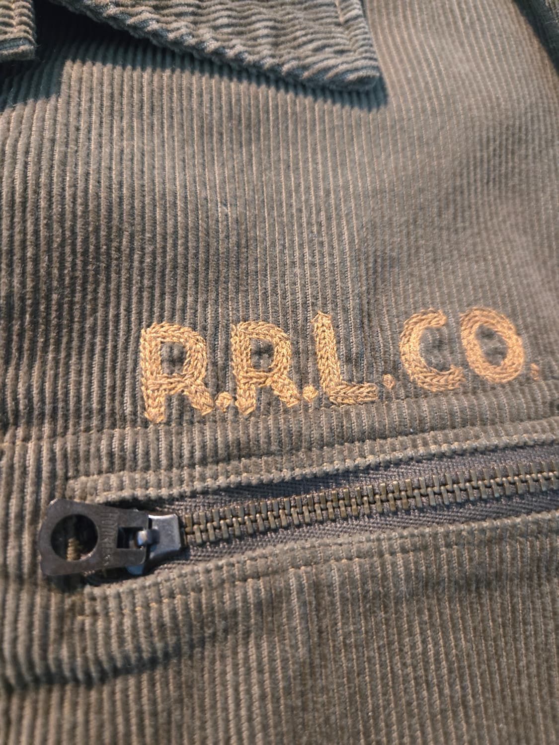 RRL 엠브로이드 코듀로이 자켓 상품이미지2