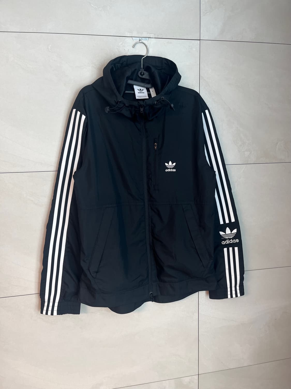 아디다스 파이어버드 바람막이 블랙 [M] 상품이미지3