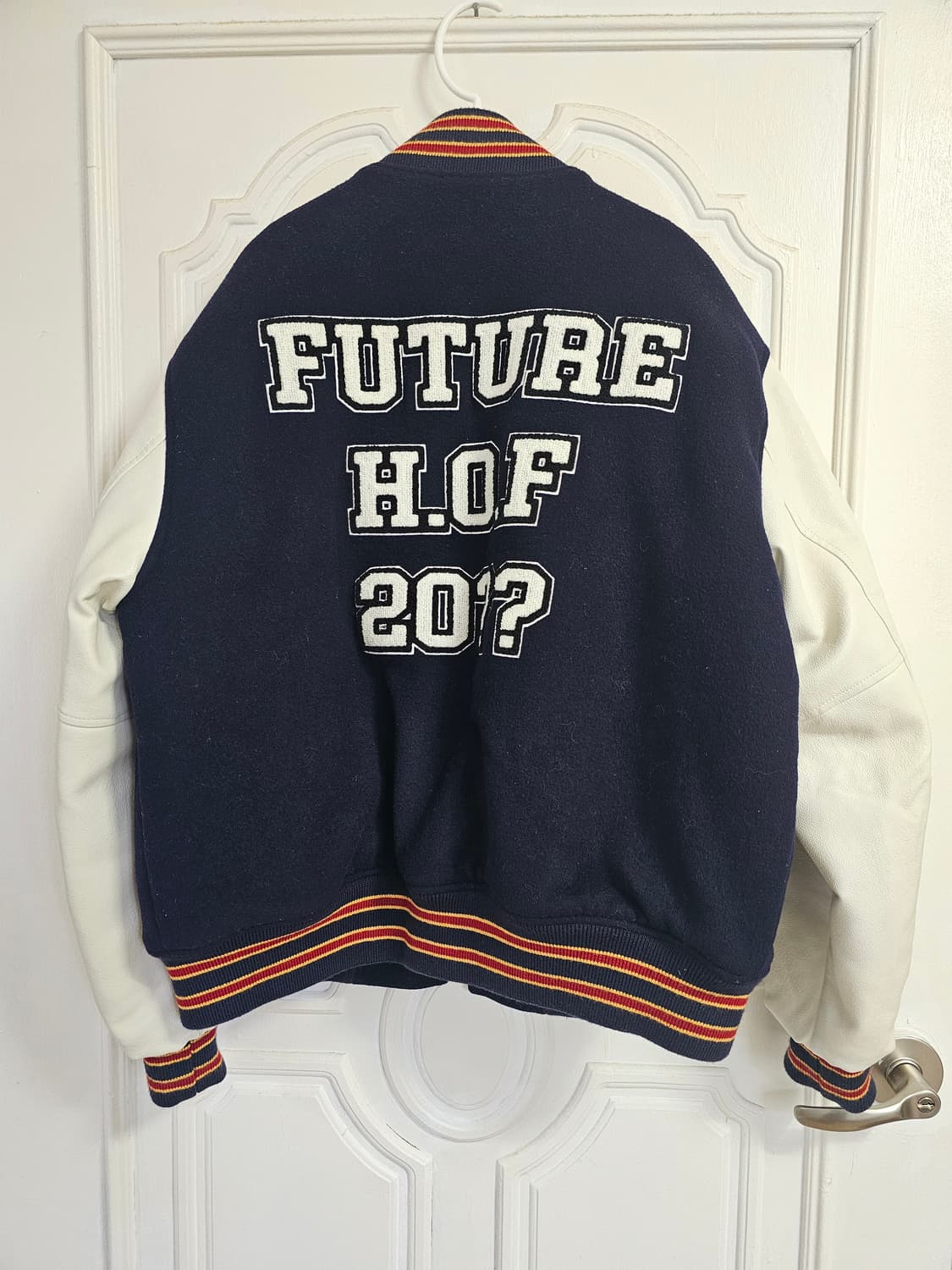 WKNDRS(위캔더스) H.O.F VARSITY JK (NAVY) 상품이미지3