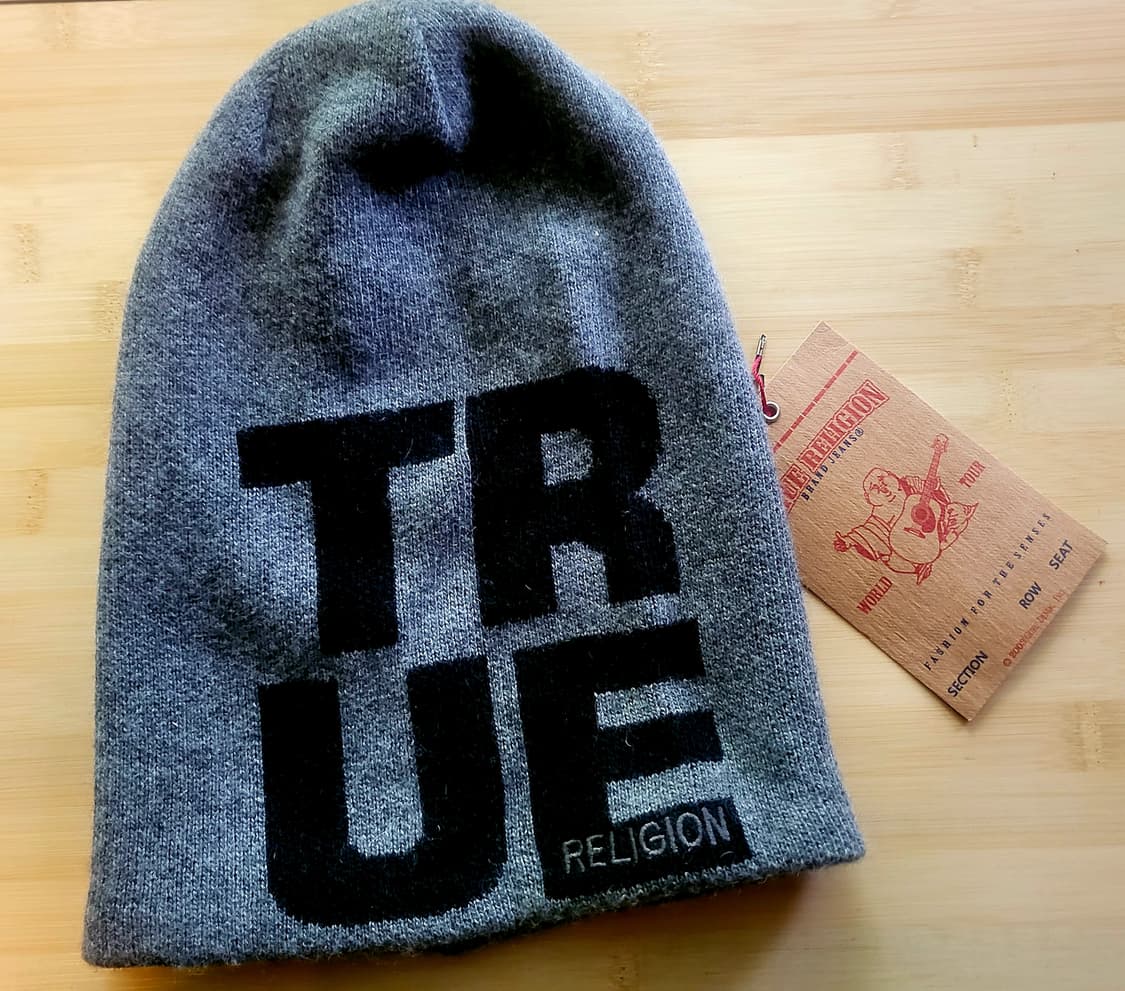 [미사용 새상품] *트루릴리젼 정품 비니* 상품이미지1