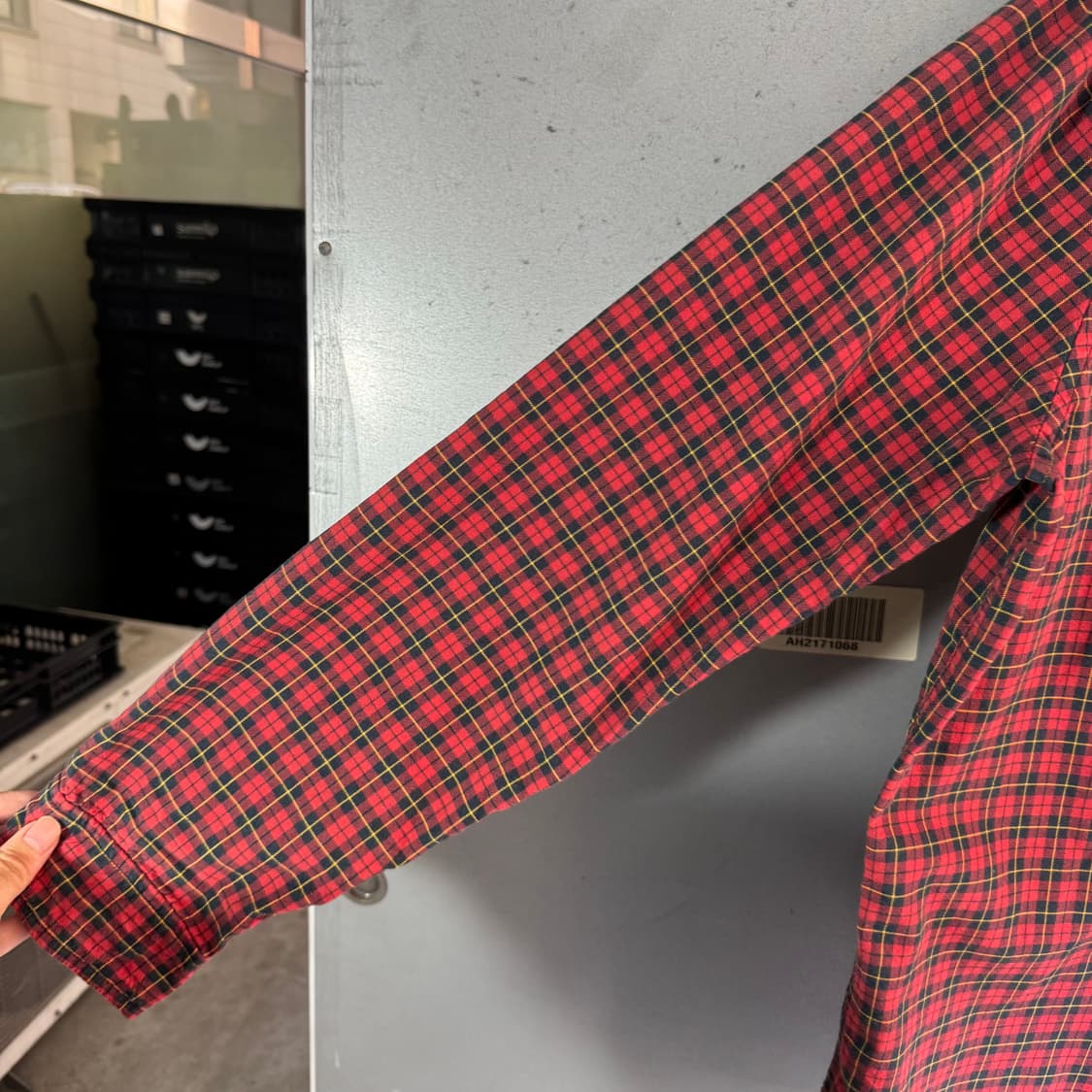 데님 앤 서플라이 체크 패턴 셔츠 상품이미지6