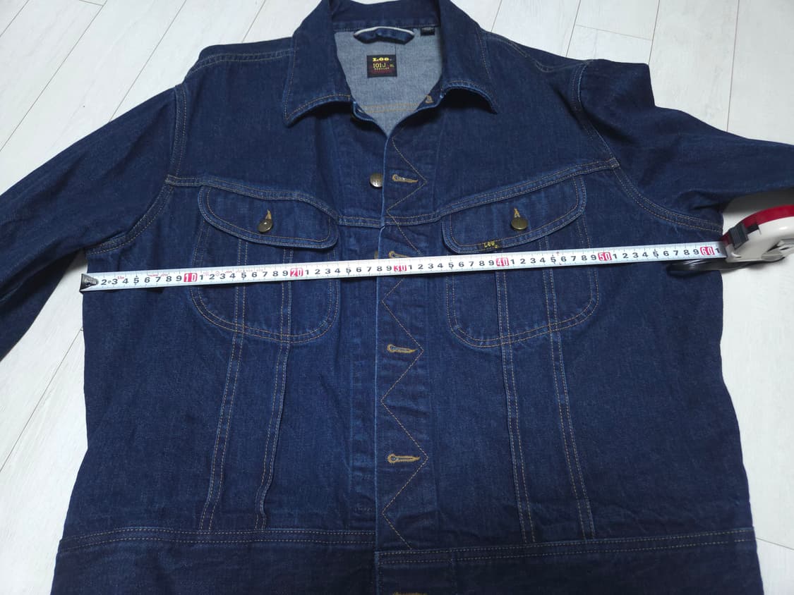 LEE 101J 50's 모델 복각 데님 라이더 재킷 XL사이즈 상품이미지9