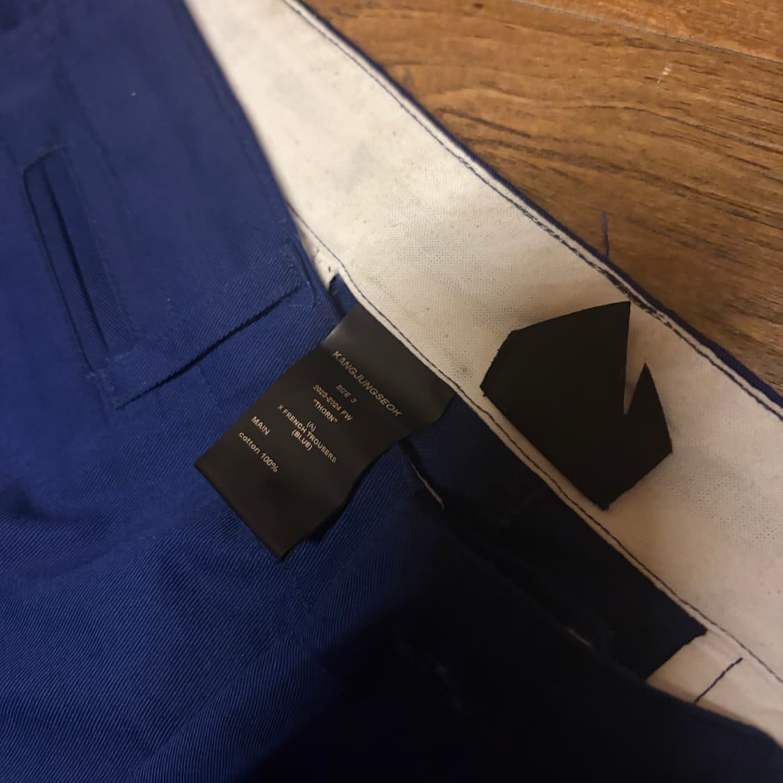 KANGJUNGSEOK ORIGAMI FRENCH WORK PANTS 3 상품이미지4