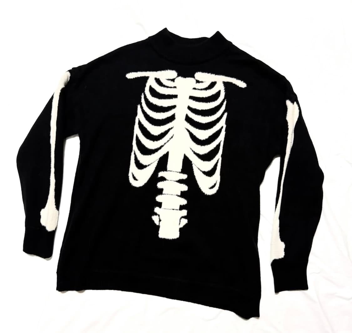 Disturbia - 본 스켈레톤 니트 상품이미지1