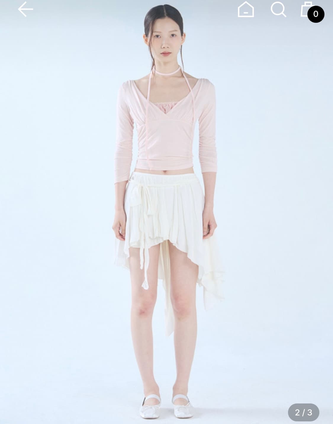 페인오어플레져 DAISY TOP pink s 상품이미지2