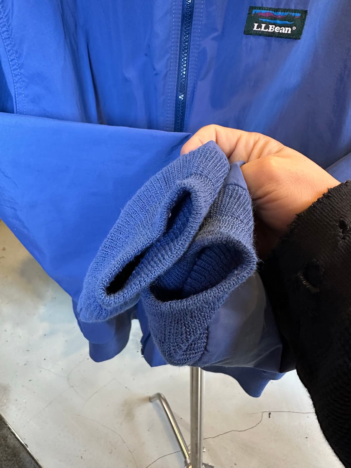 90s 엘엘빈 후리스 라이닝 쓰리 시즌 트랙 윔업 자켓 상품이미지6