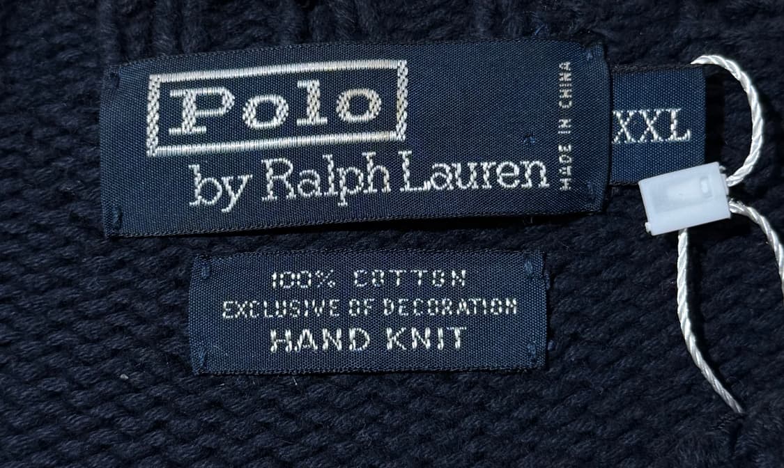 폴로 랄프 로렌 90‘s 싯다운 베어 니트 상품이미지4