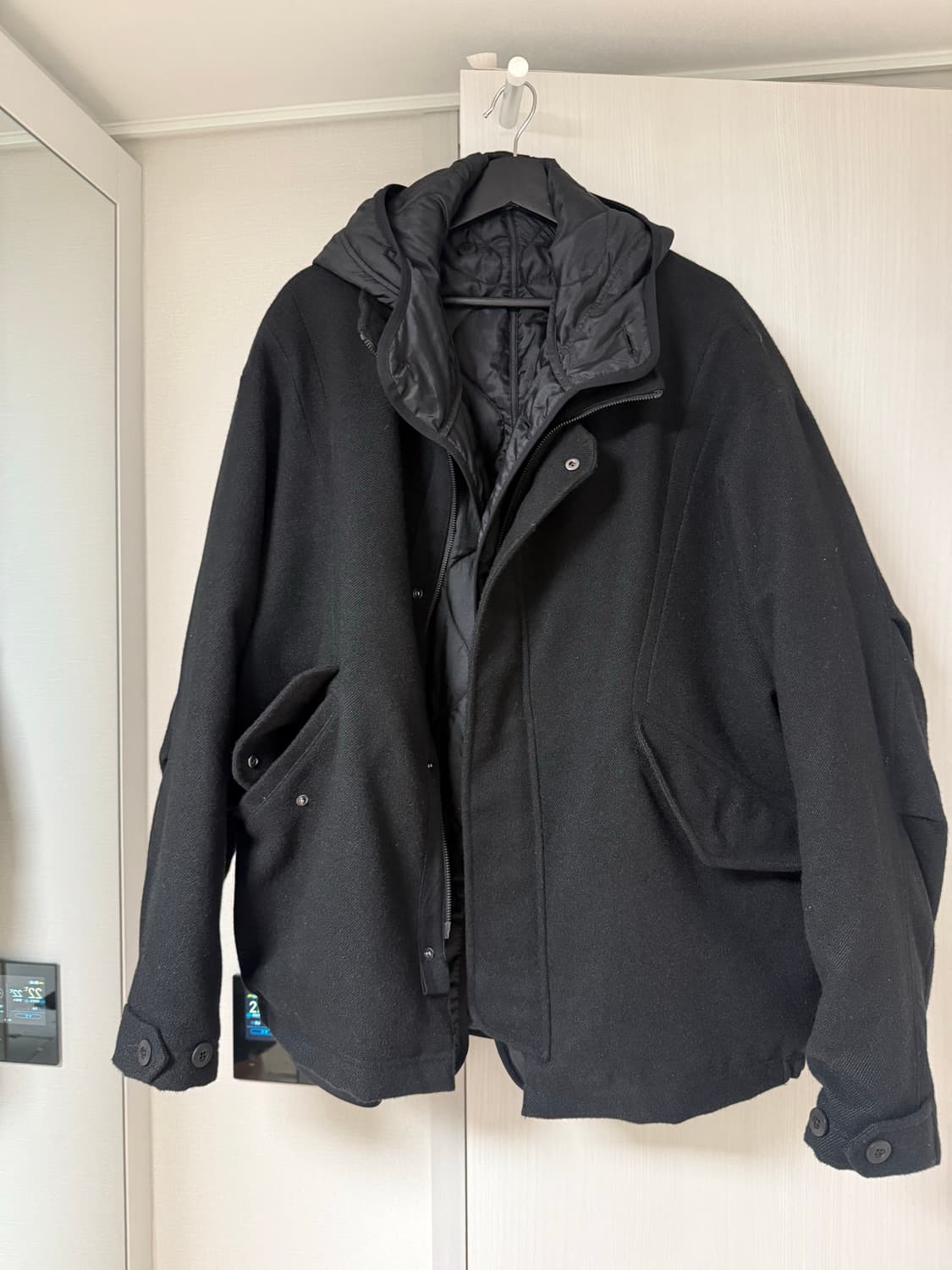 [3] BEAKER detachable liner short parka 상품이미지1