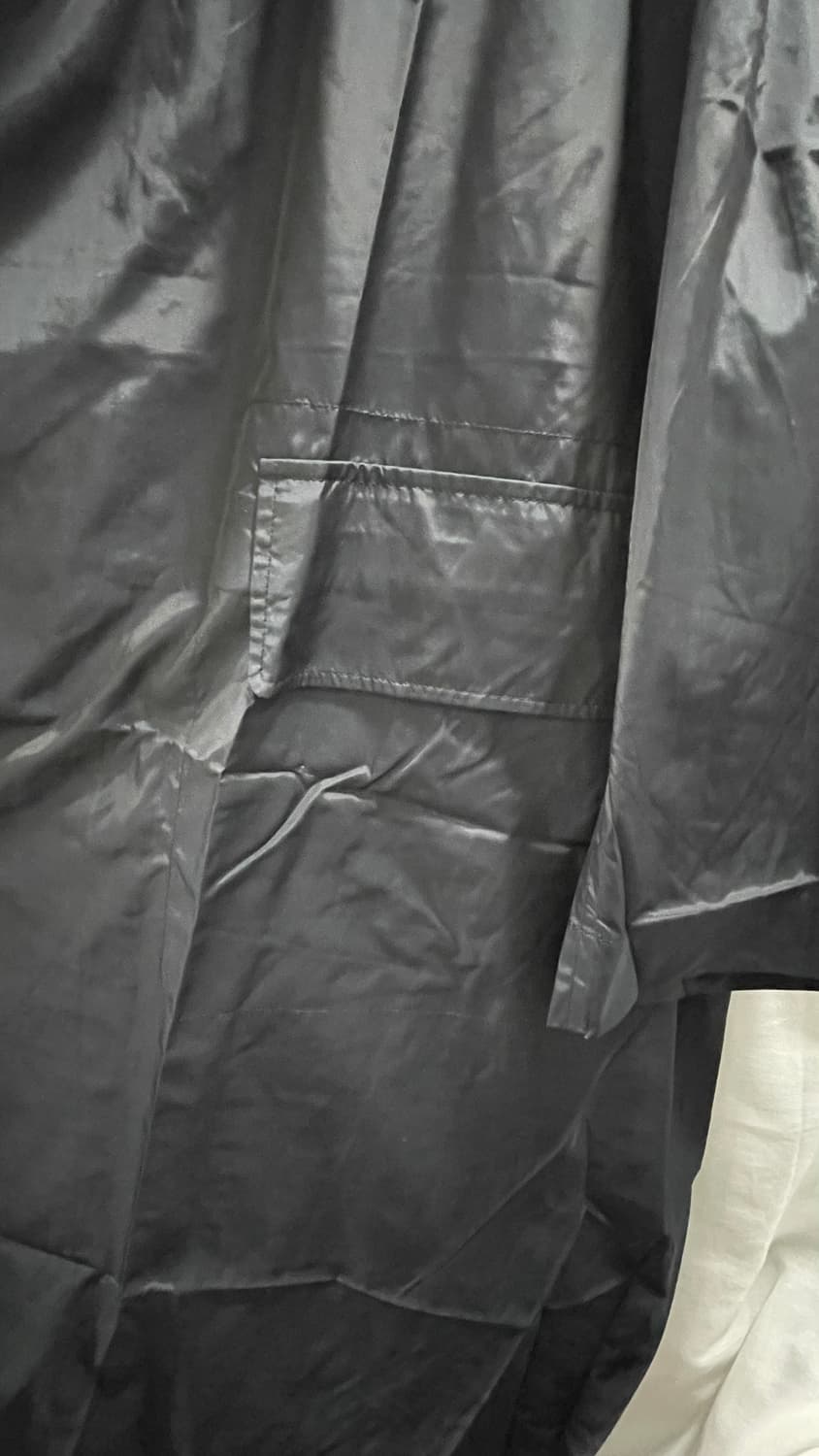 랜덤아이덴티티/ 시그니쳐 비대칭 레인 코트/ L 상품이미지6