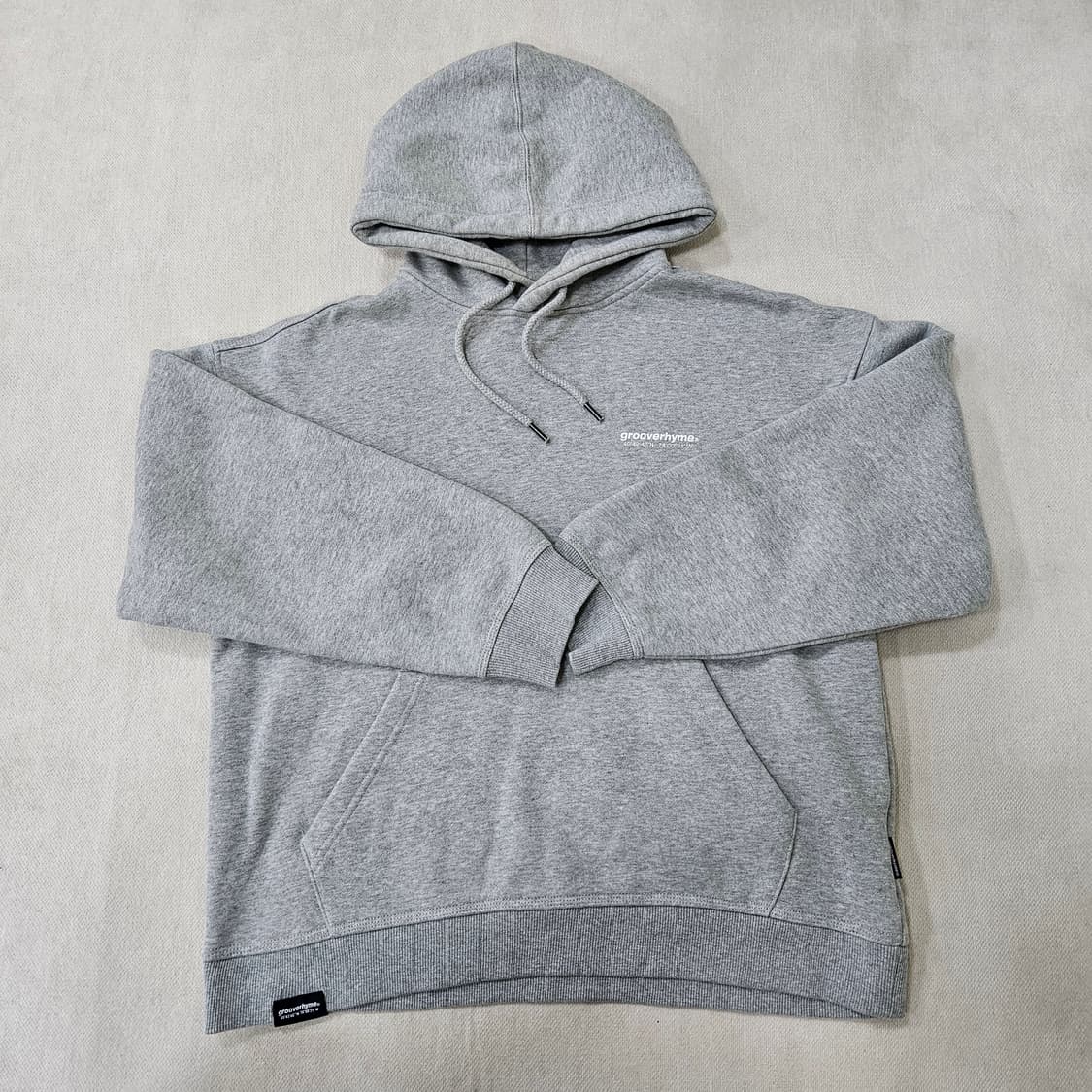 M 그루브라임 그레이 후드티 0305Y 상품이미지1