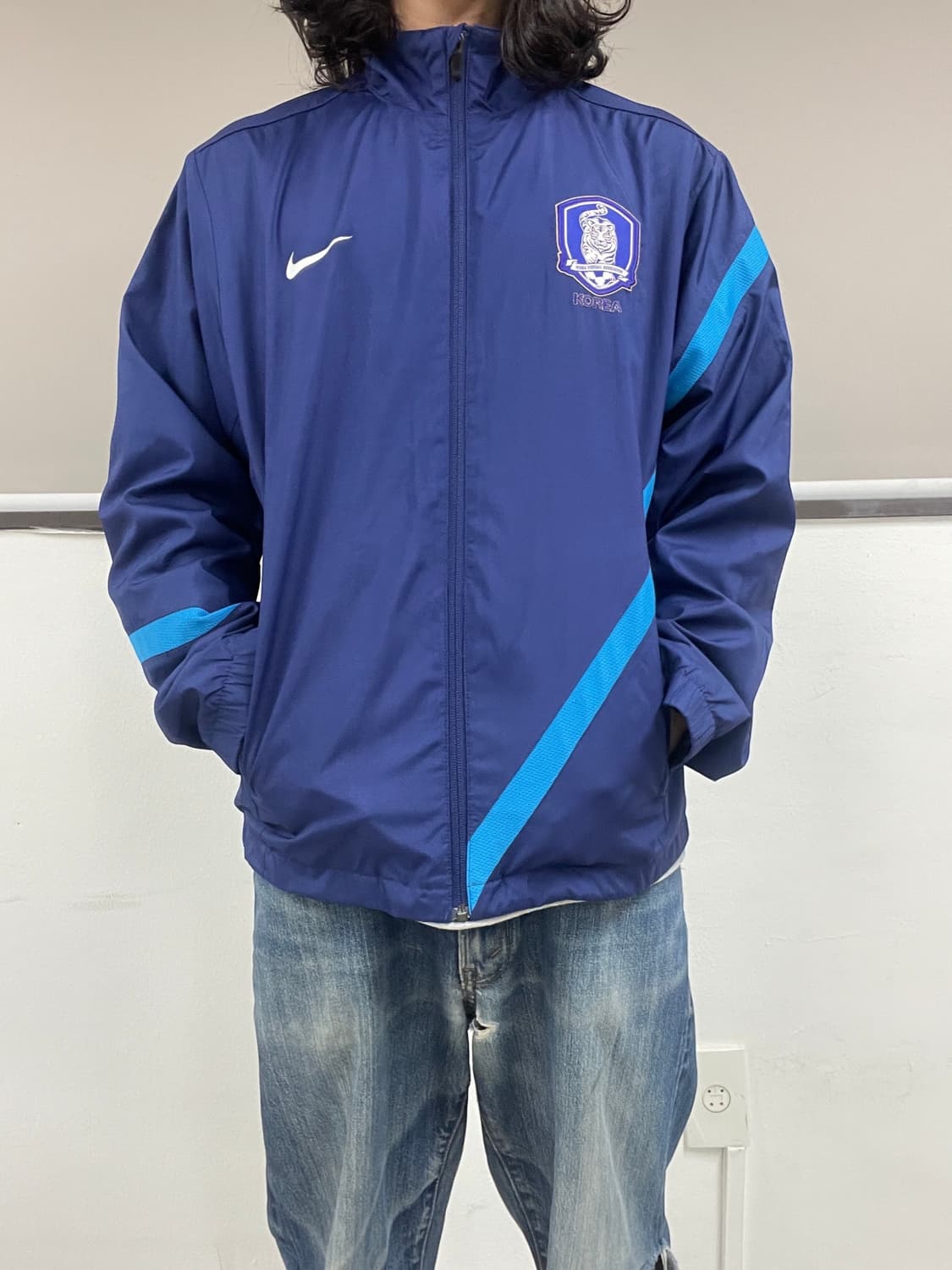 [XL] 나이키 축구 국가대표 바람막이, 웜업자켓, 트랙자켓, 윈드브레이 상품이미지5