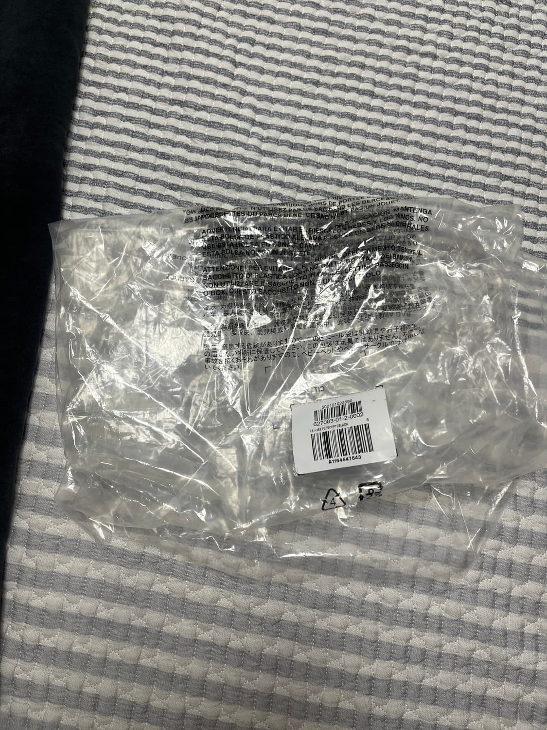 [S] 이지갭 헤비 더블레이어 스웻팬츠 포에틱 블랙 상품이미지2