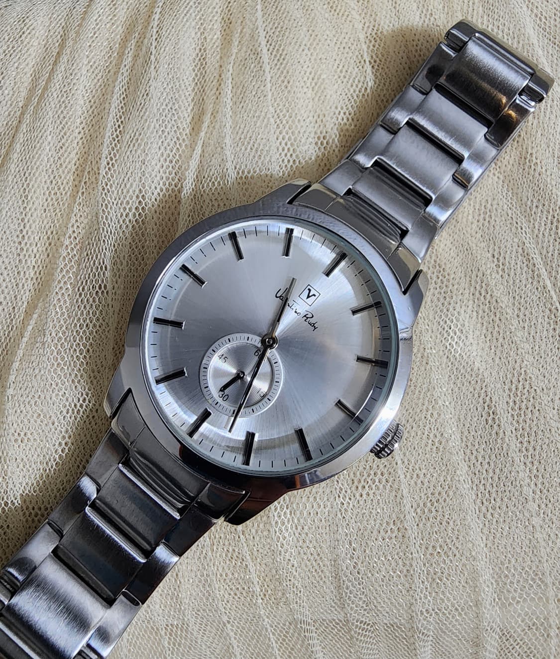 발렌티노 루디 메탈 시계 실버 상품이미지4