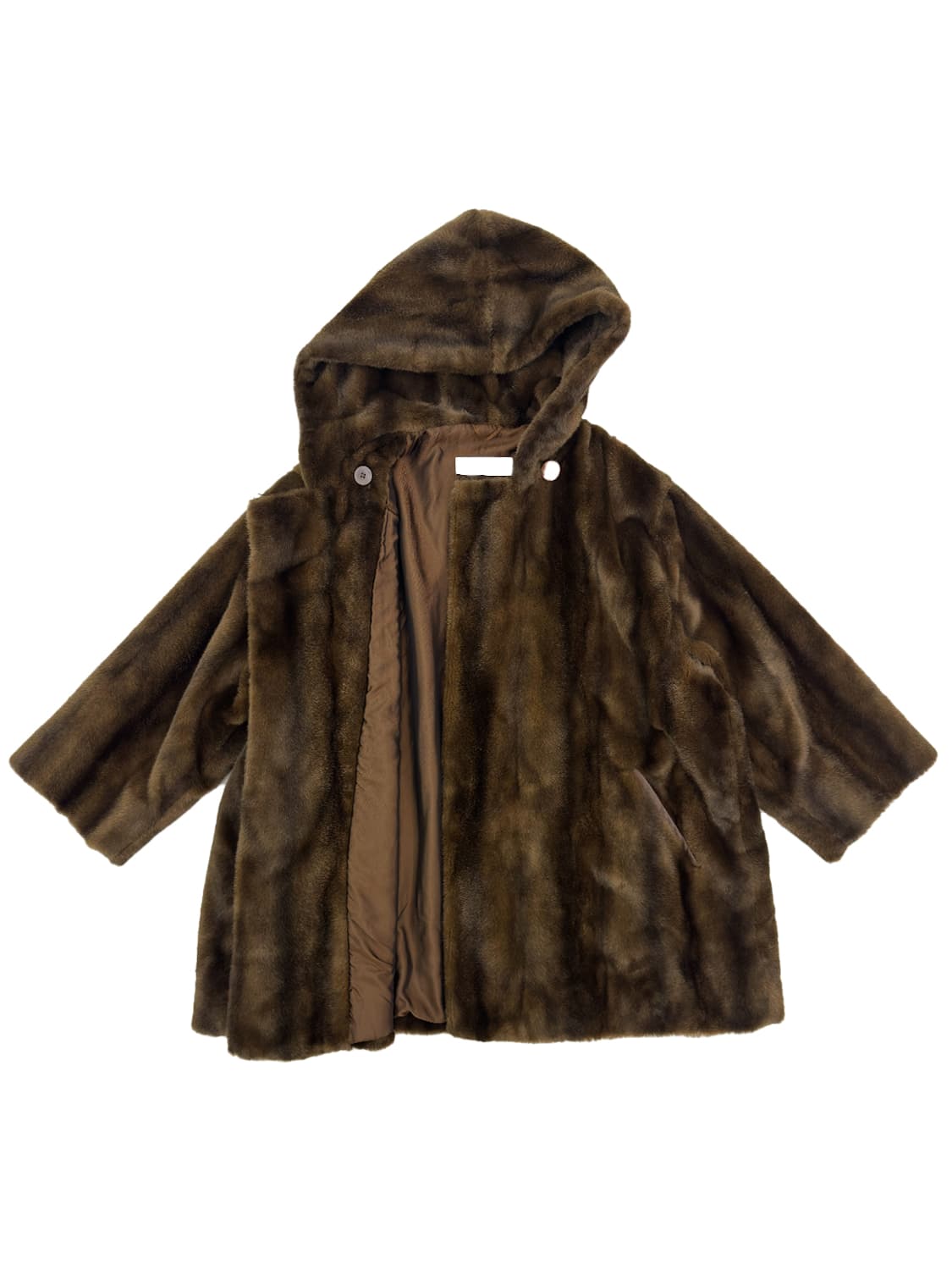 Sportmax Faux Mink fur Hooded Coat / 42 상품이미지3