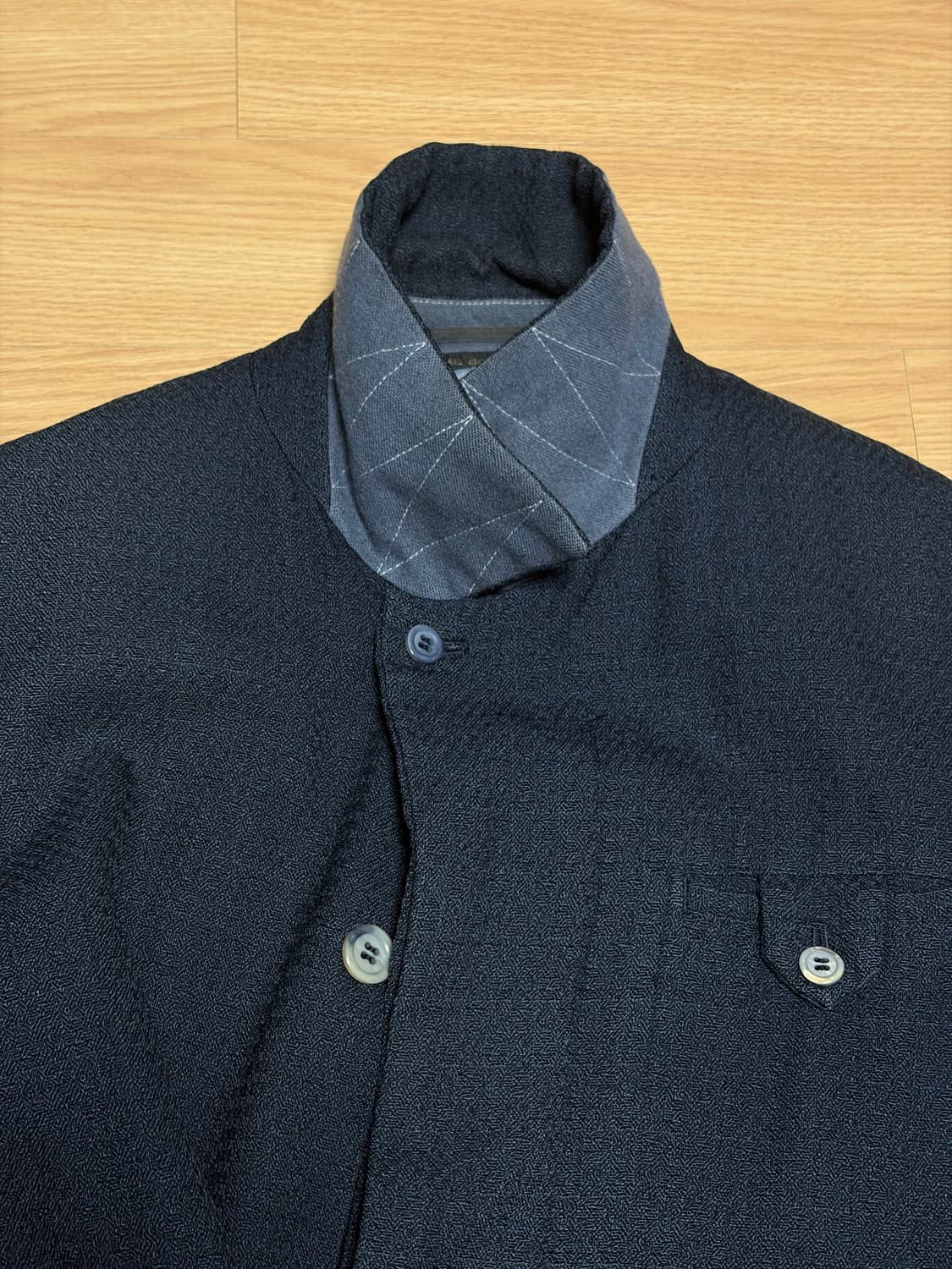 꼼데가르송 옴므 플러스 히든버튼 재킷 (90‘s) 상품이미지2