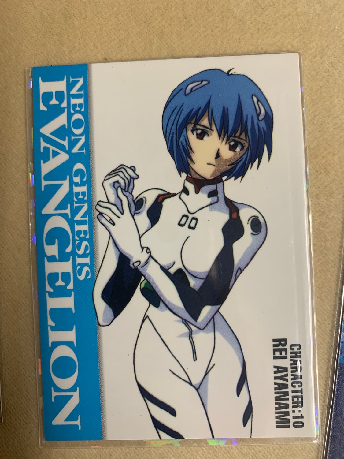 에반게리온 고전 미소녀 사다모토 레이 아스카 사도 유이 카드다스 웨하스 상품이미지6