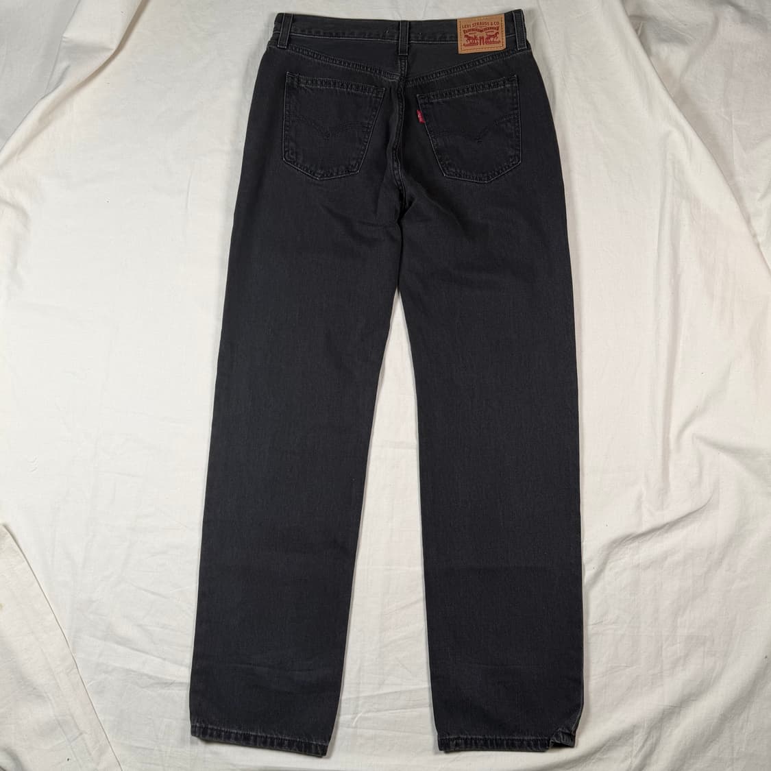 리바이스 w26 흑청 데님 청바지 상품이미지6