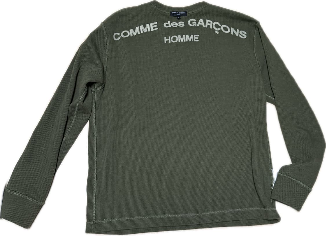 꼼데가르송 옴므 리버시블 와플 니트 상품이미지1