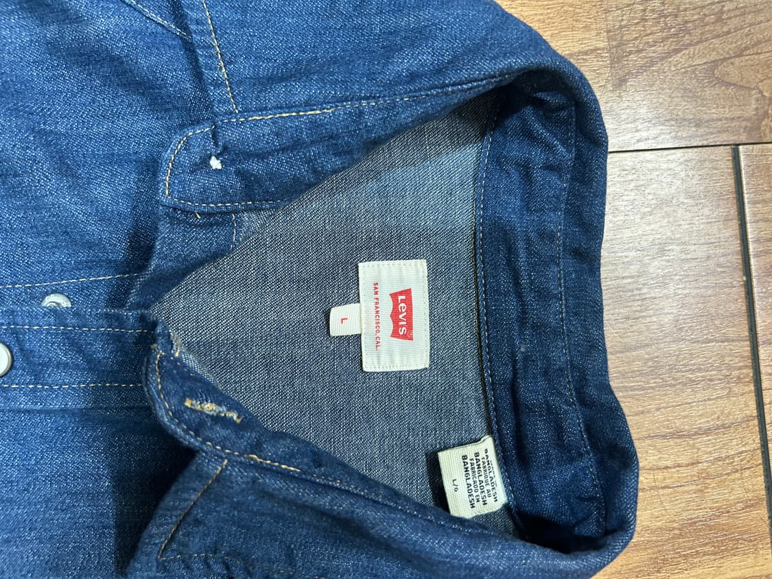 리바이스 웨스턴 셔츠 L사이즈 상품이미지2