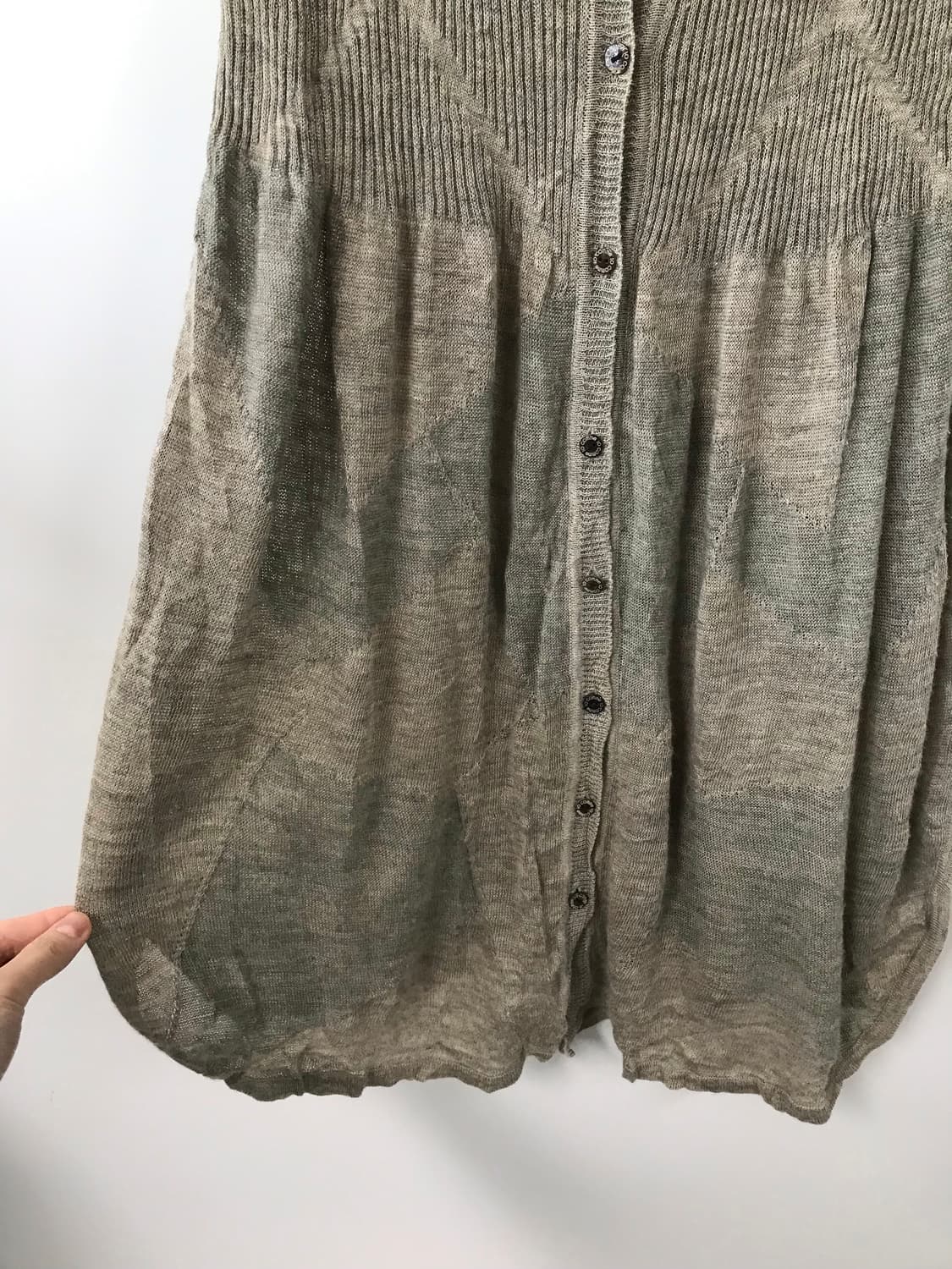 빈티지 린넨 모리 가디건 상품이미지5