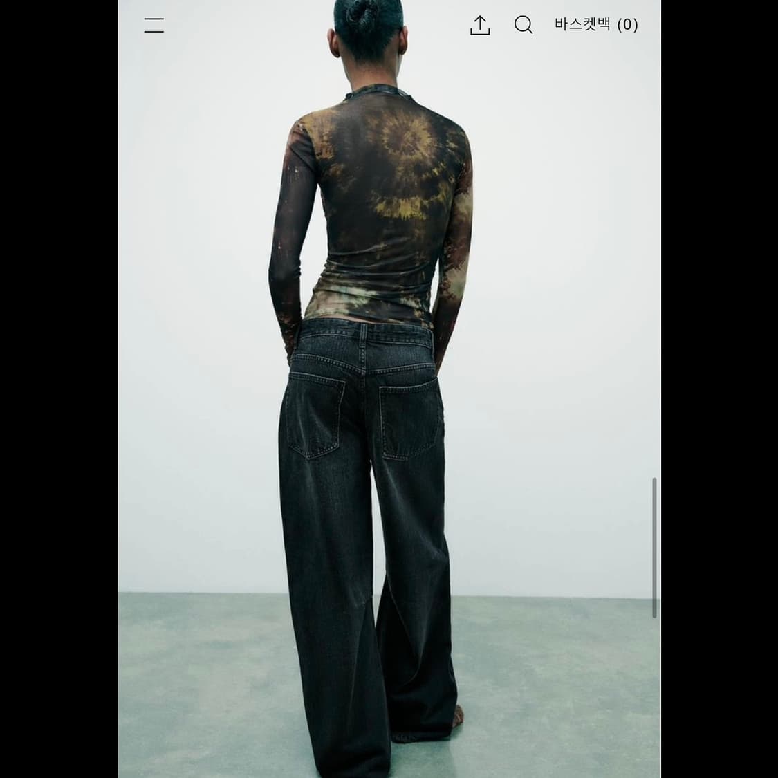 zara 자라 하이넥 튤 탑 (새상품) 상품이미지10