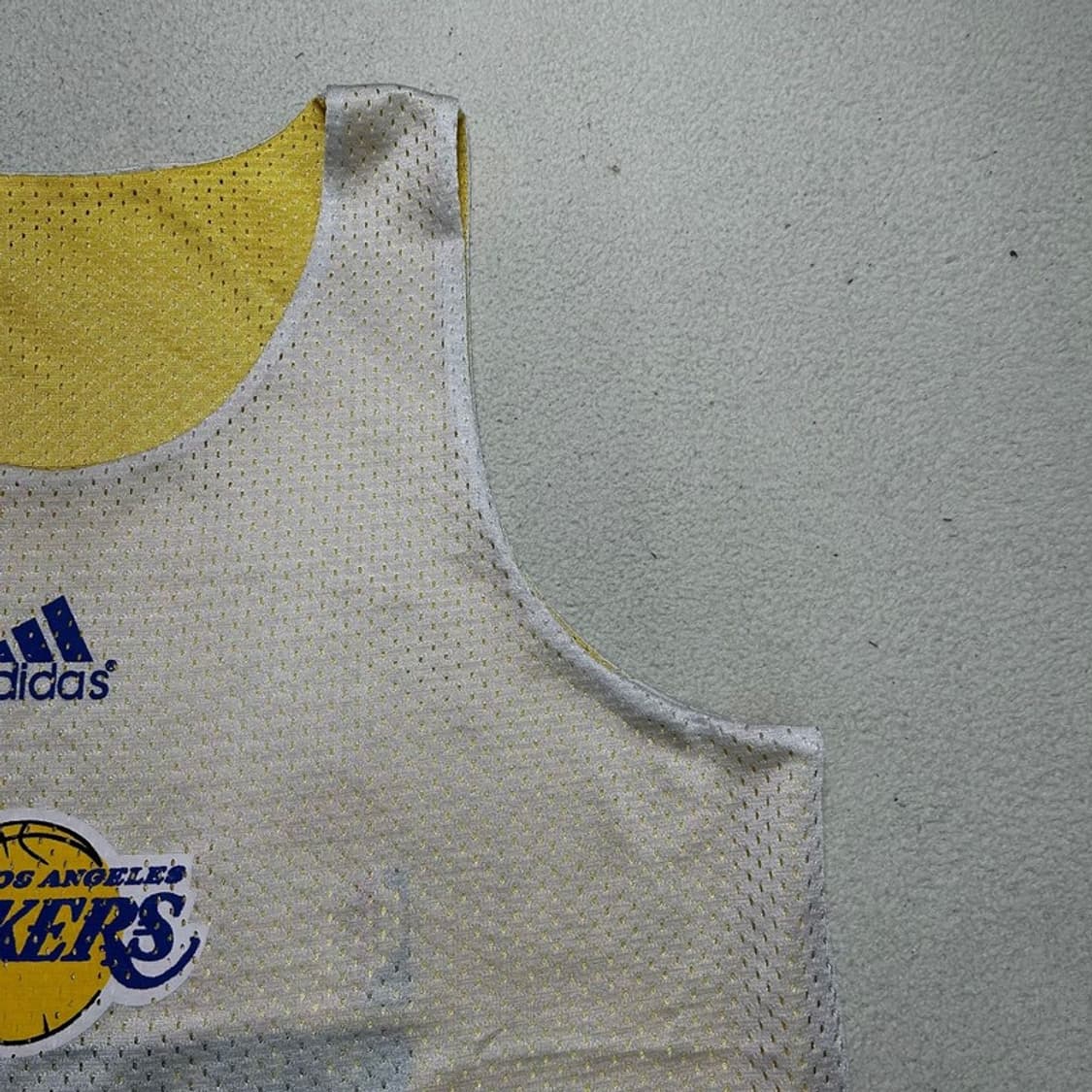 ADIDAS x NBA Lakers 리버시블 탱크탑 옐로우 L 상품이미지7