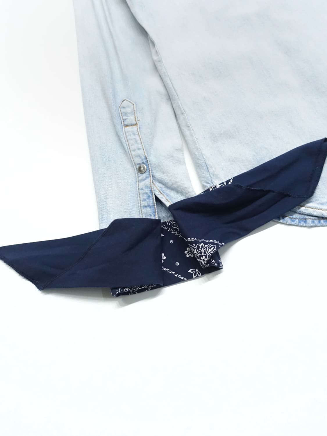 DIESEL Bandana denim shirt 상품이미지10