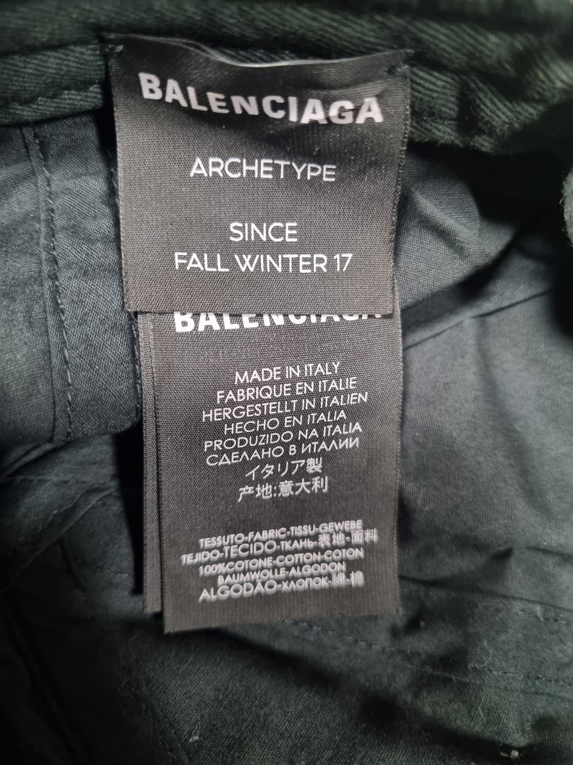 발렌시아가 남성 볼캡  상품이미지4