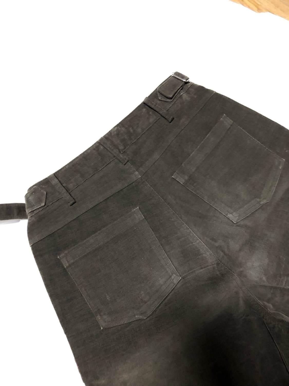 1) LFM 카키브라운 코듀로이 팬츠 상품이미지3