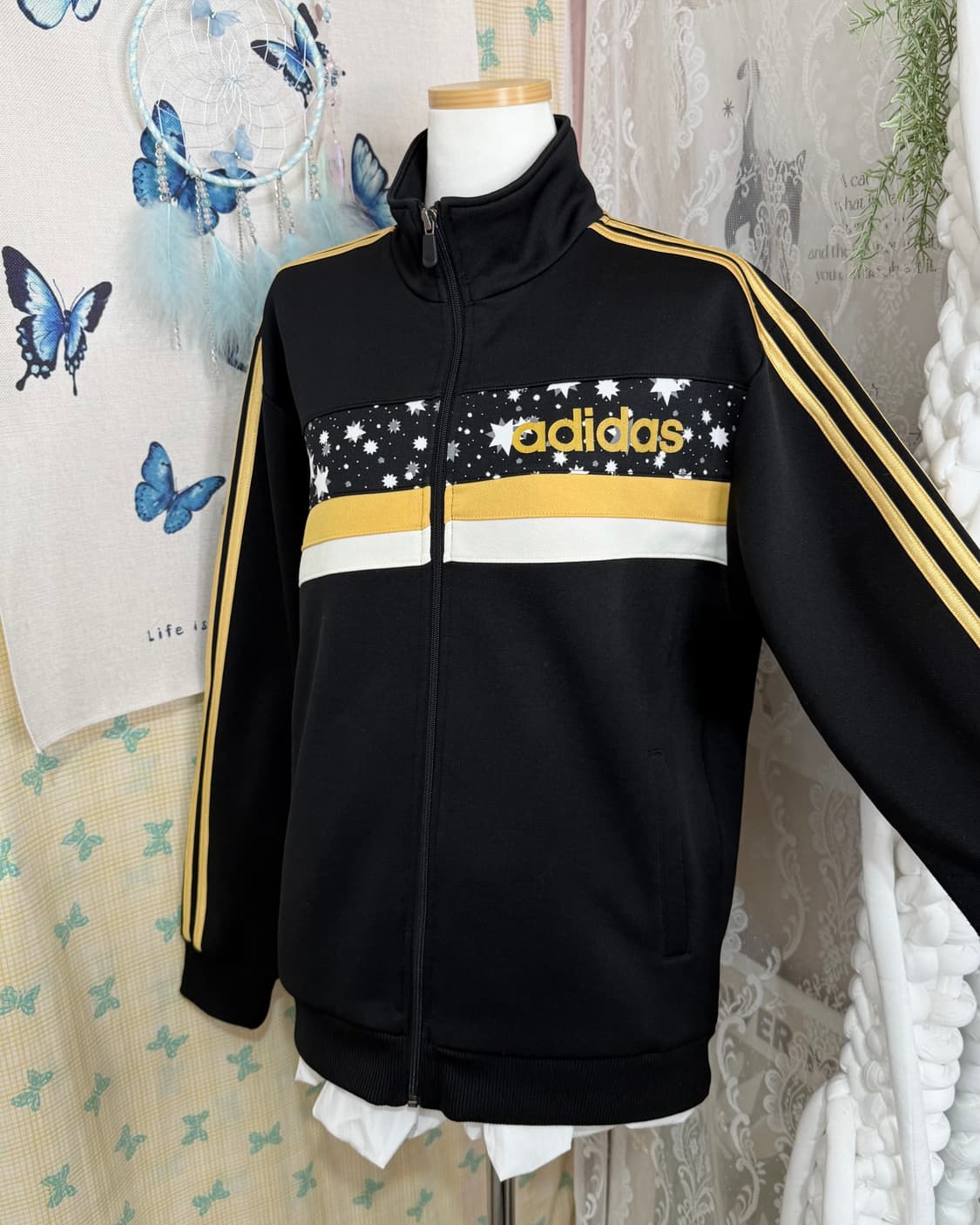 아디다스 블랙 & 옐로우 별 져지 상품이미지6