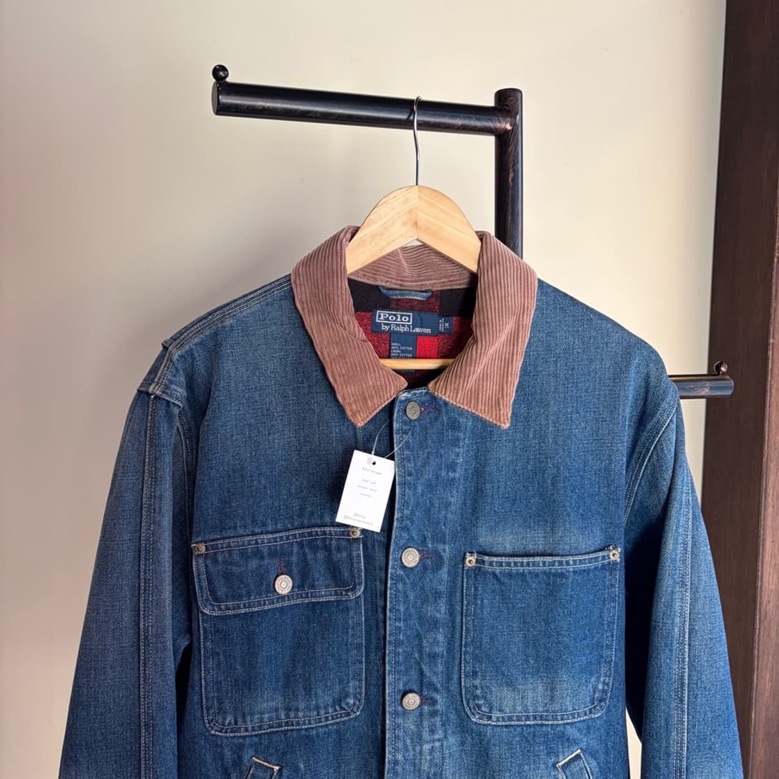15457 - 90s 폴로 랄프로렌 덩가리 데님 자켓 상품이미지1