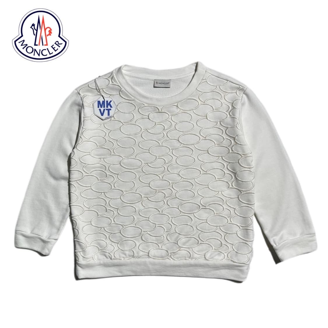 몽클레어 MAGLIA GIROCOLLO 라운드넥 맨투맨 상품이미지1