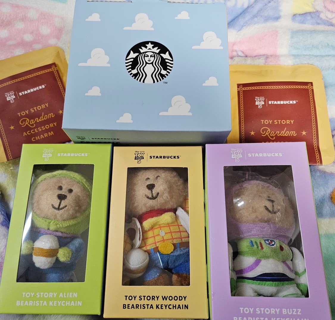 스타벅스 토이스토리 키링 알린 버즈 우디 키링 상품이미지1