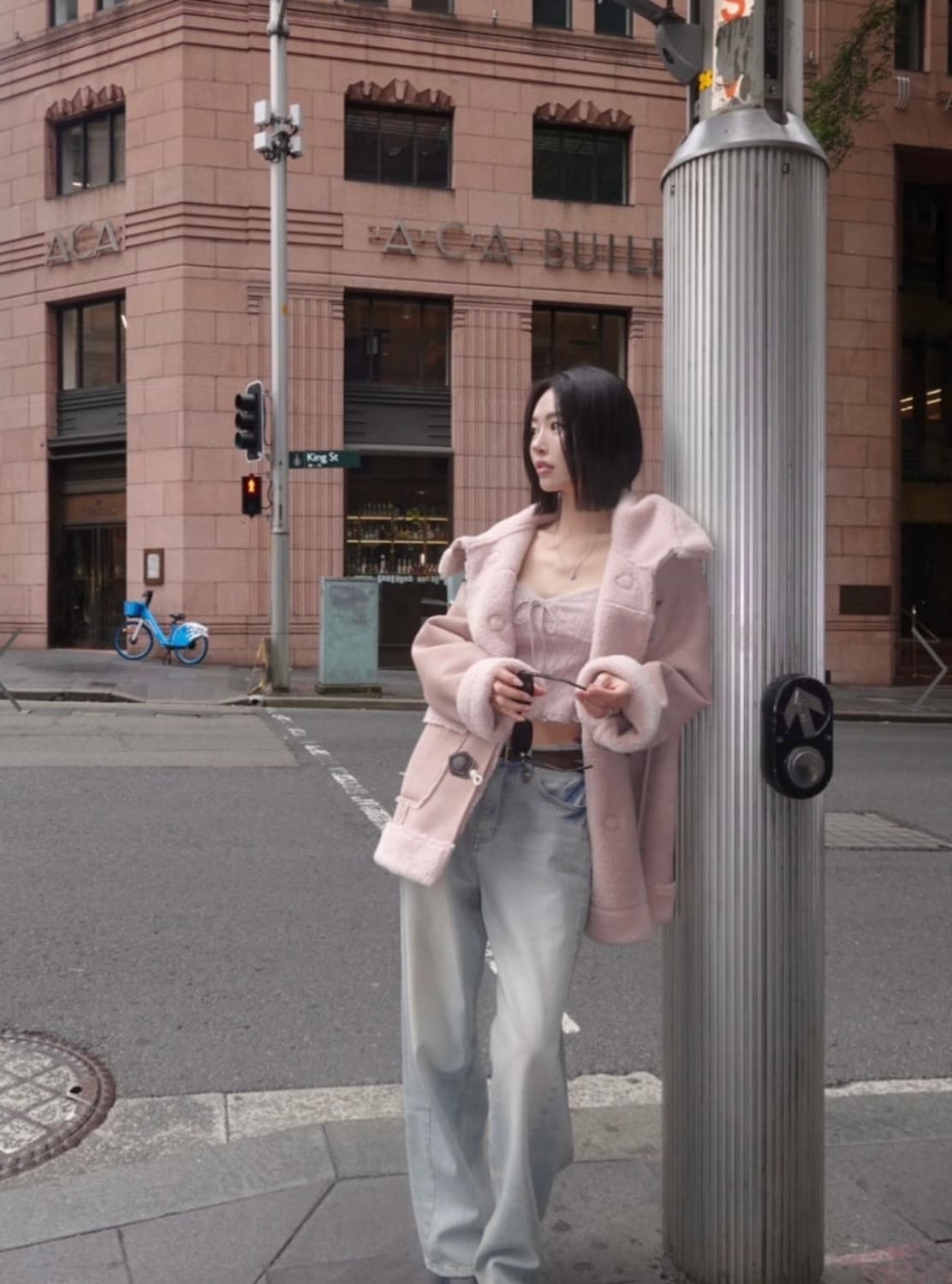 페일제이드 떡볶이 무스탕 코트 상품이미지2