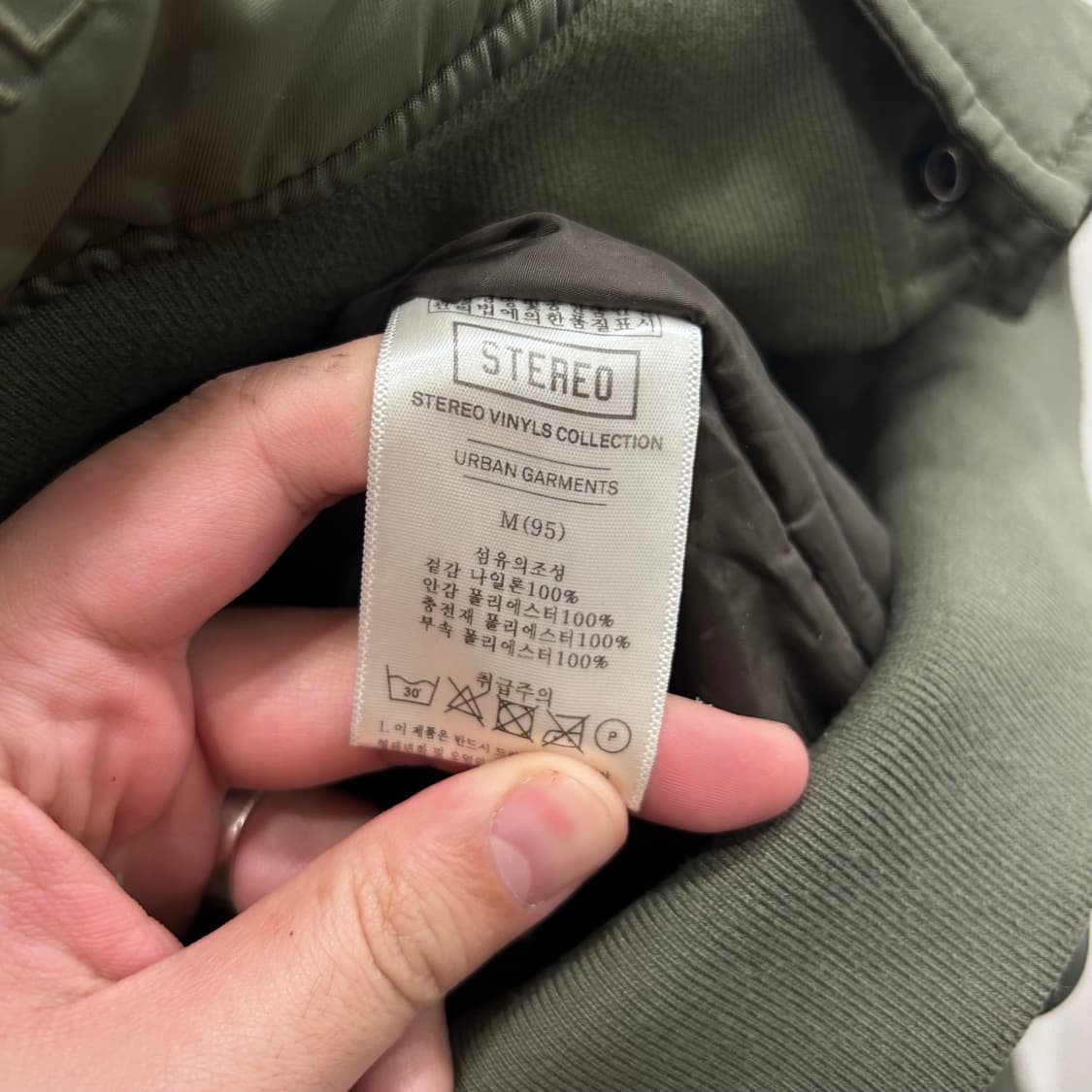 스테레오바이널즈 밀리터리 ma-1 후드 항공점퍼 상품이미지4
