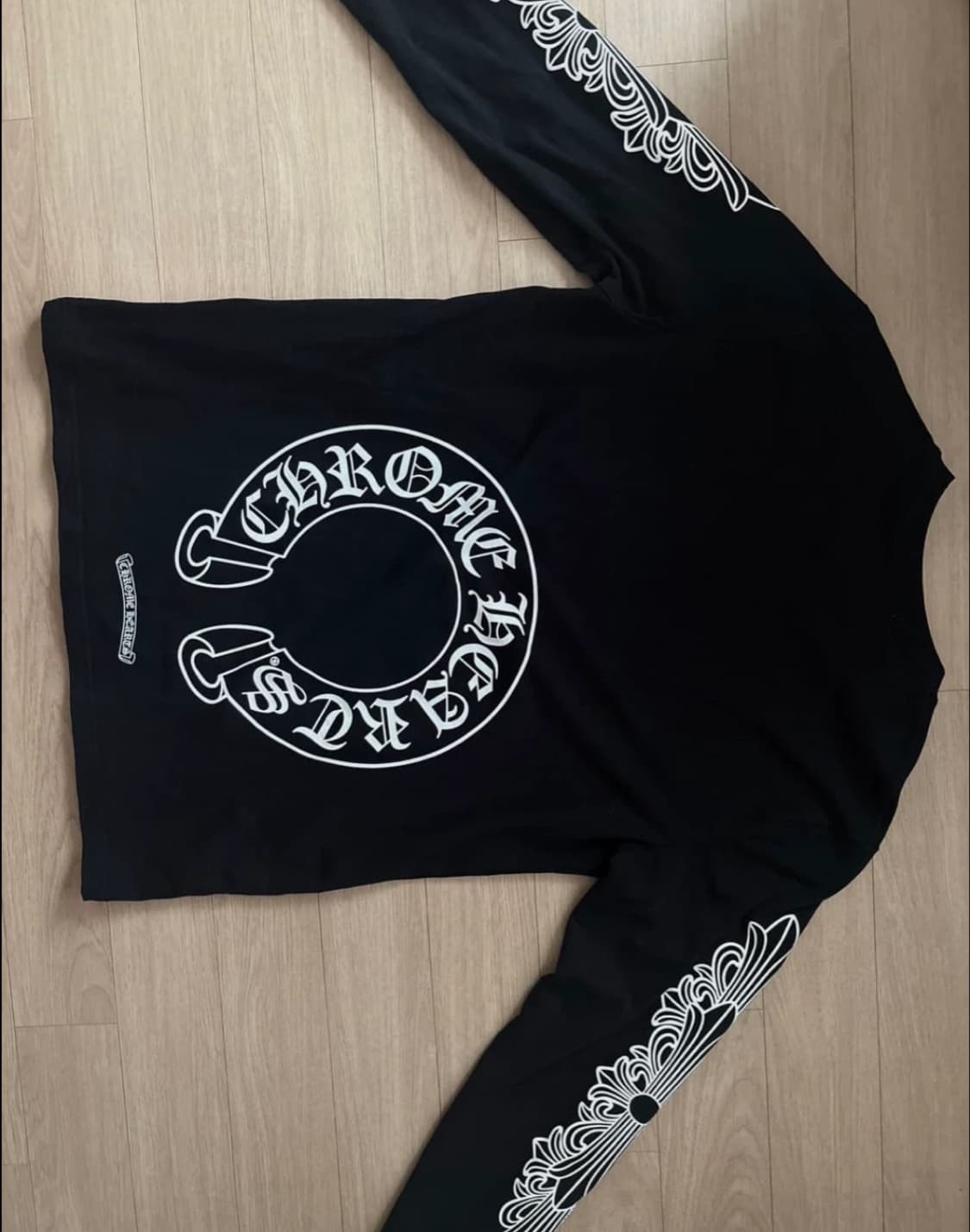 크롬하츠 홀스슈 플로랄 롱슬리브 L사이즈 상품이미지2