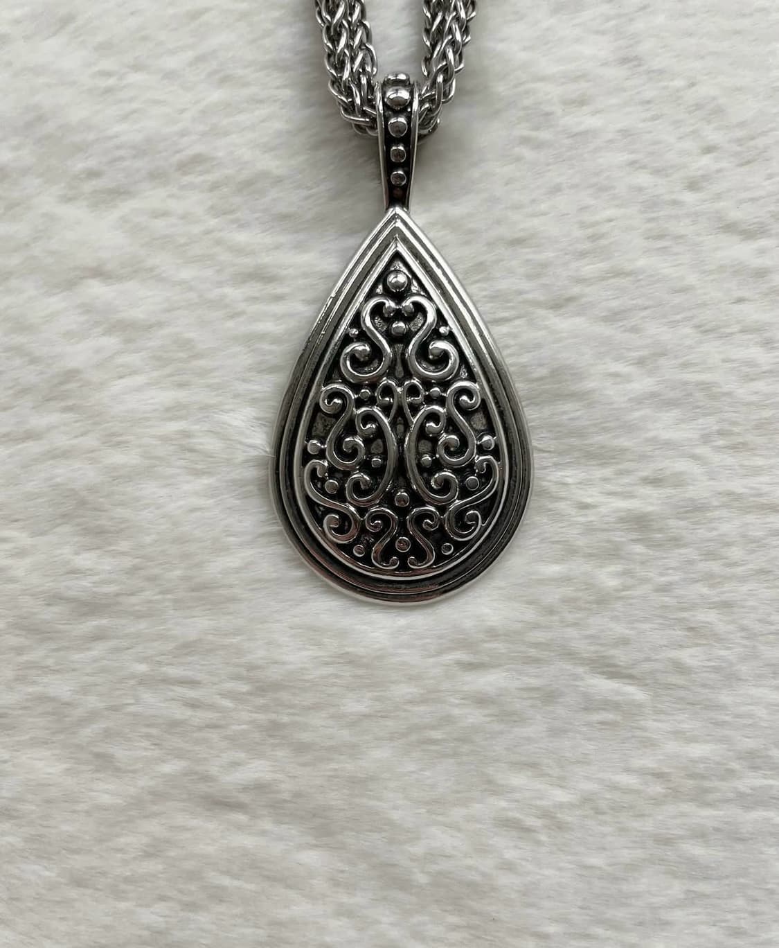 lia sophia 실버 목걸이 상품이미지1