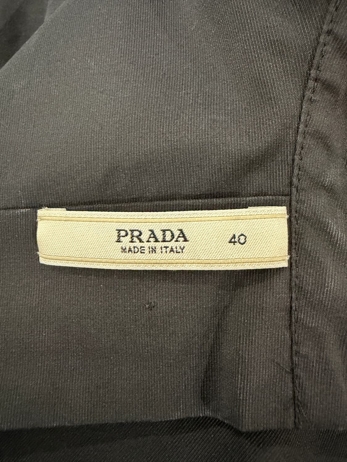 프라다 실크블렌드 하이넥 드레스 상품이미지5