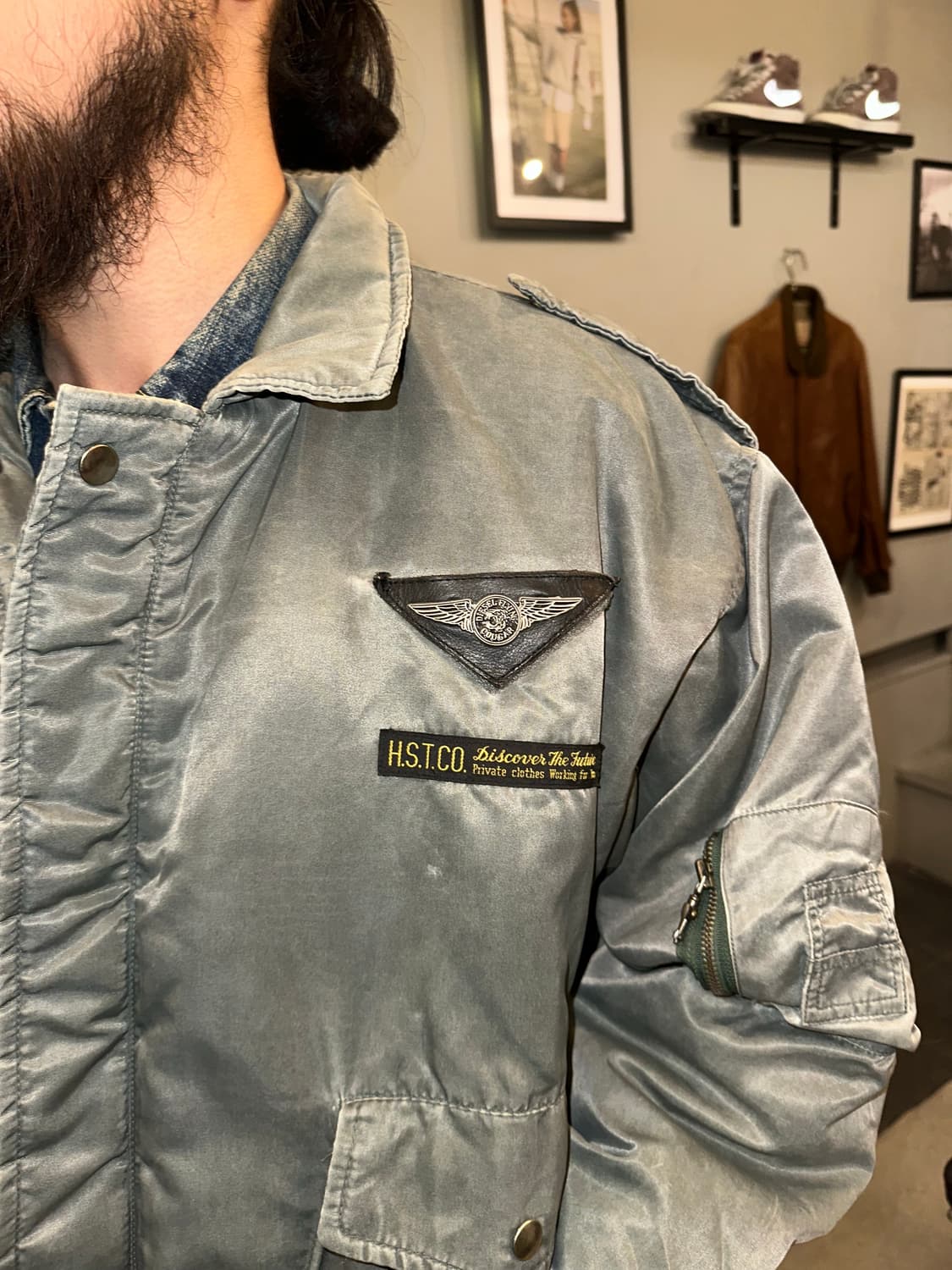 Houston reissue ma-1 flight jacket 상품이미지2